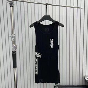 Women's Chrome Hearts Letter Print Vest Dress